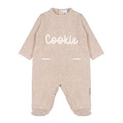 Salopeta Bej Cookie pentru Bebelusi